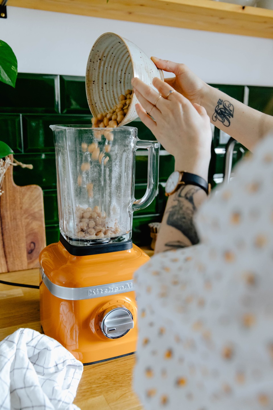 Zubereitung Kichererbsen-Brownies