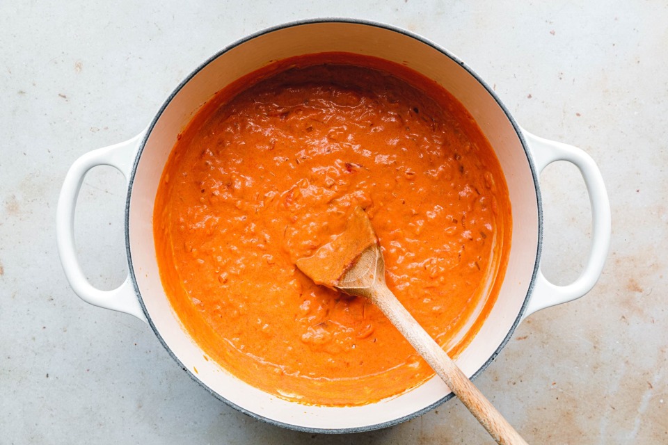 Zubereitung Penne alla Vodka