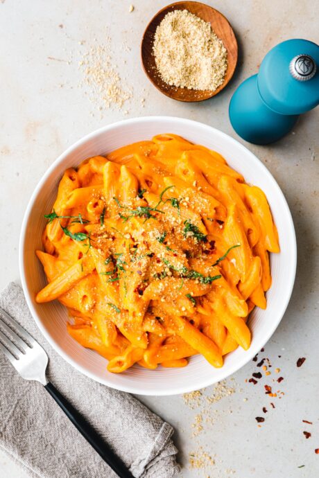 Vegane Penne alla Vodka