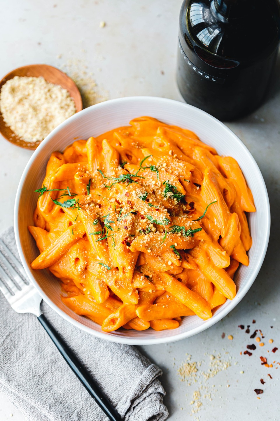 Vegane Penne alla Vodka