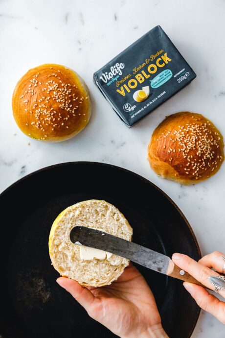 Vegane Brioche Burger Buns
