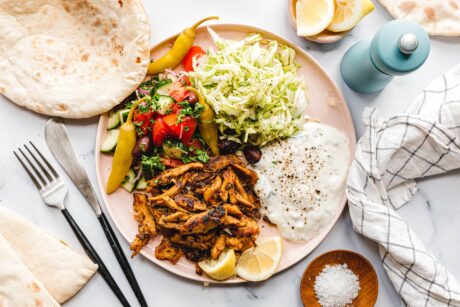 Einfache Seitan-Gyrospfanne