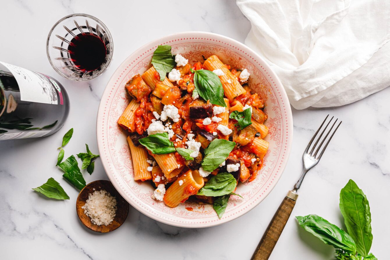 Vegane Pasta alla Norma