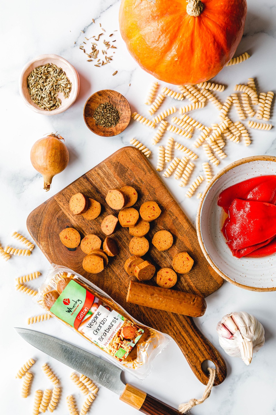 Vegane Chorizo von Wheaty