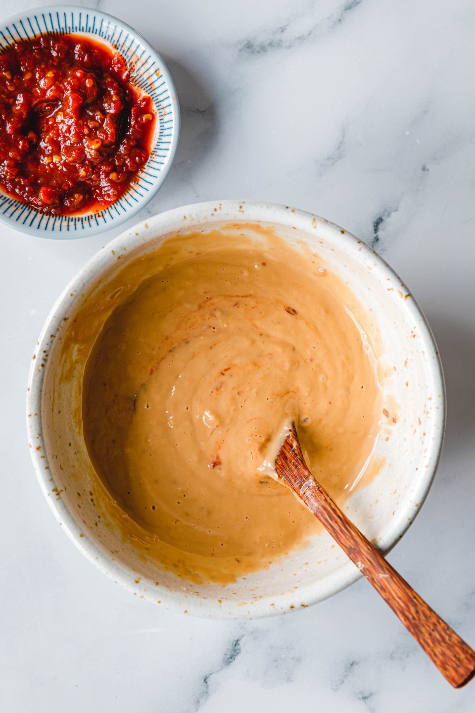 Erdnussbutter-Nudelsauce