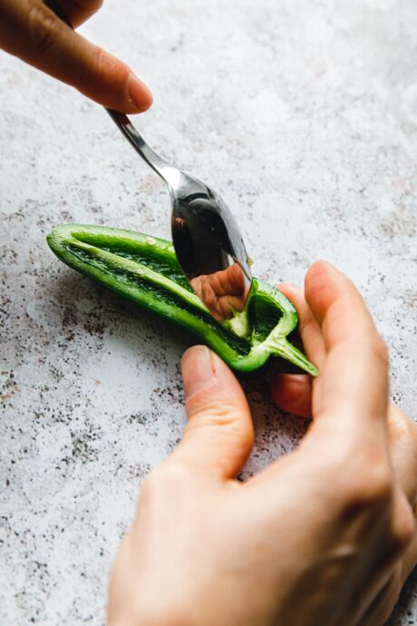 Zubereitung Vegane Jalapeño-Popper