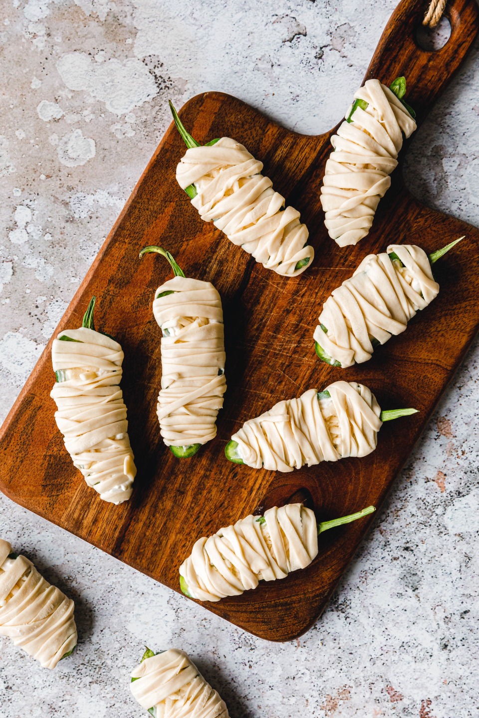 Zubereitung Vegane Jalapeño-Popper