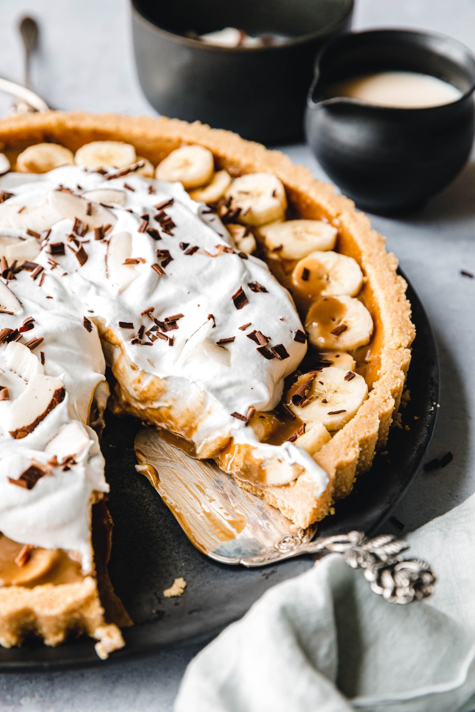 Veganer Banoffee Pie