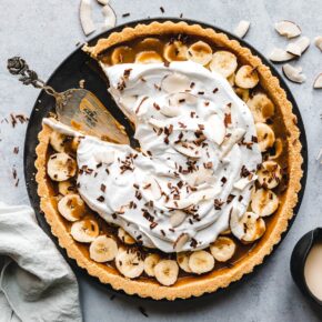 Veganer Banoffee Pie