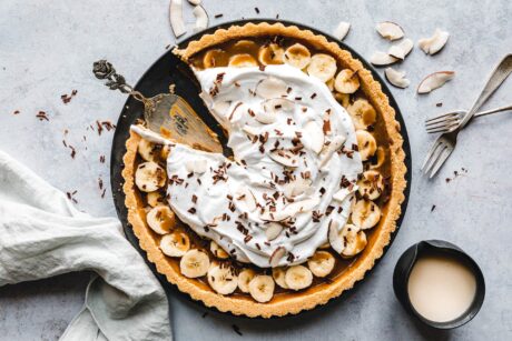 Veganer Banoffee Pie