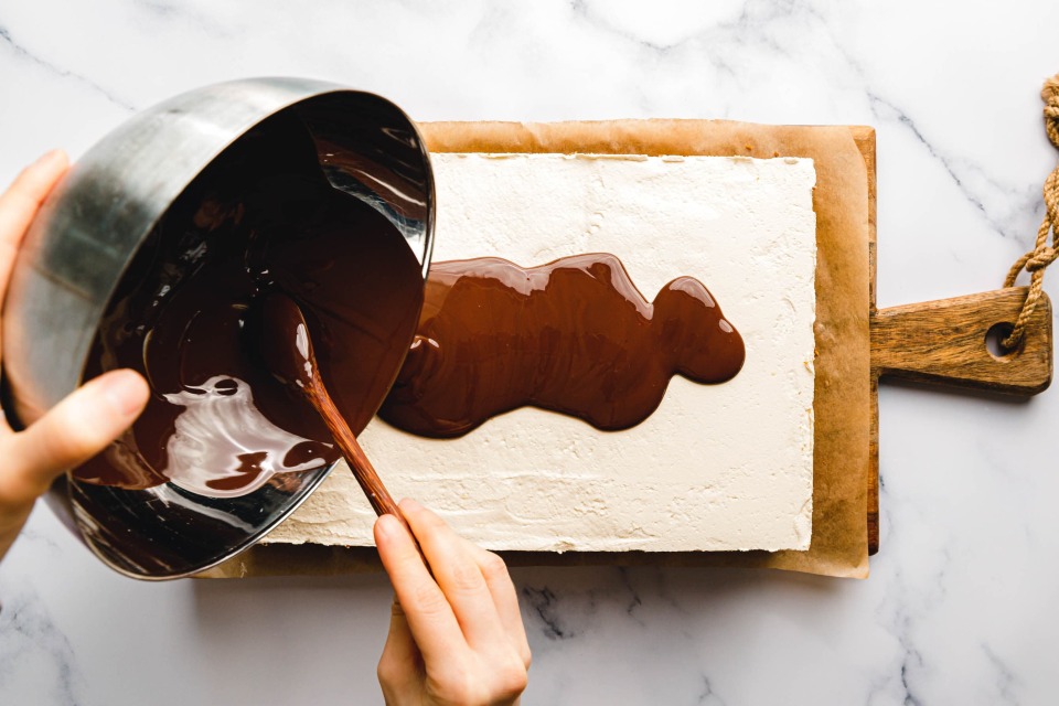 Zubereitung vegane Donauwelle