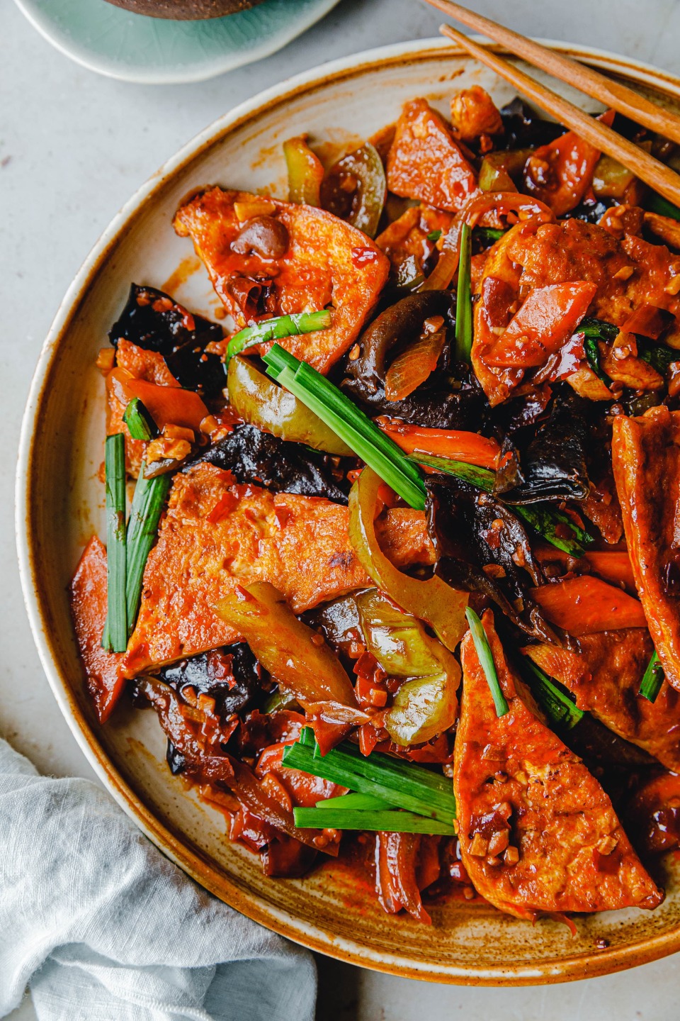 Chinesischer „Home Style“-Tofu