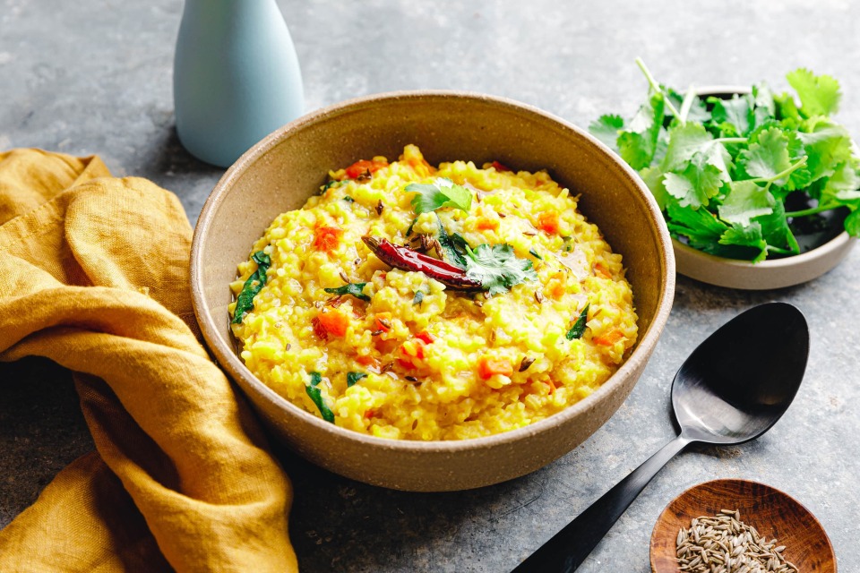 Kitchari – Indiens einfaches und leckeres Reis-Porridge