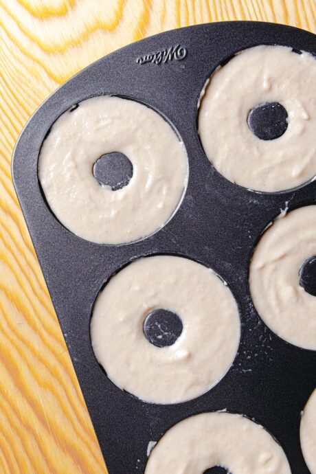 Zubereitung vegane Donuts