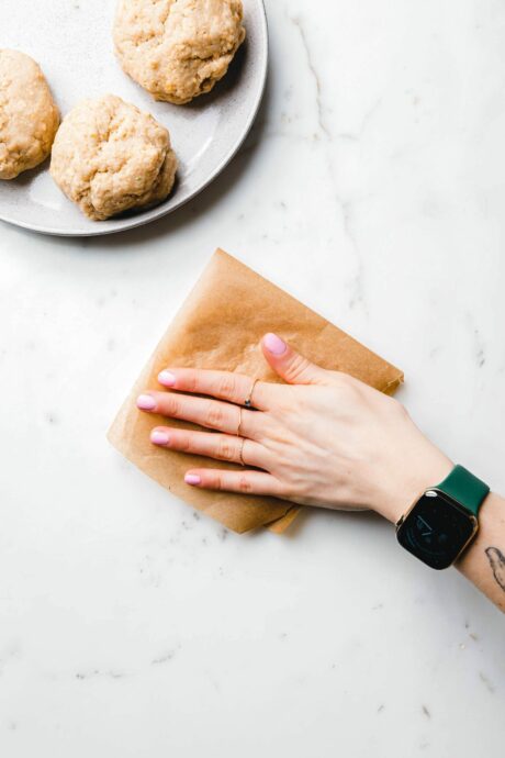 Zubereitung veganes Katsu Sando