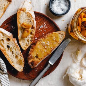 Einfaches Knoblauch Confit