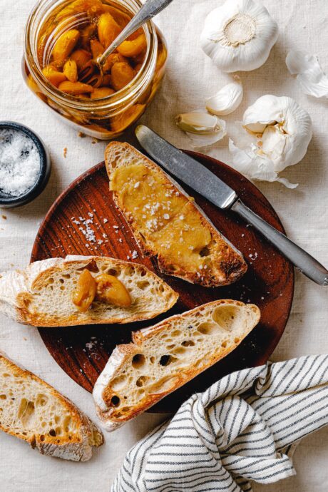 Einfaches Knoblauch Confit