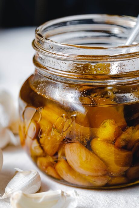 Einfaches Knoblauch Confit