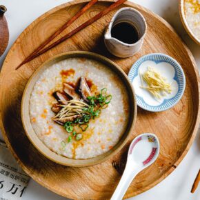 Unser einfaches Congee