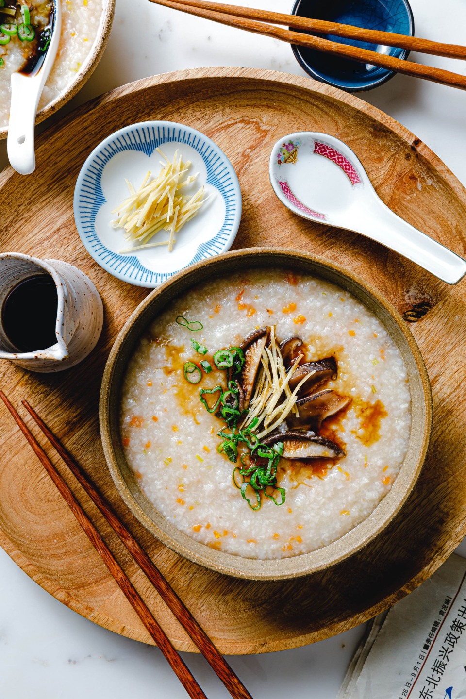 Unser einfaches Congee