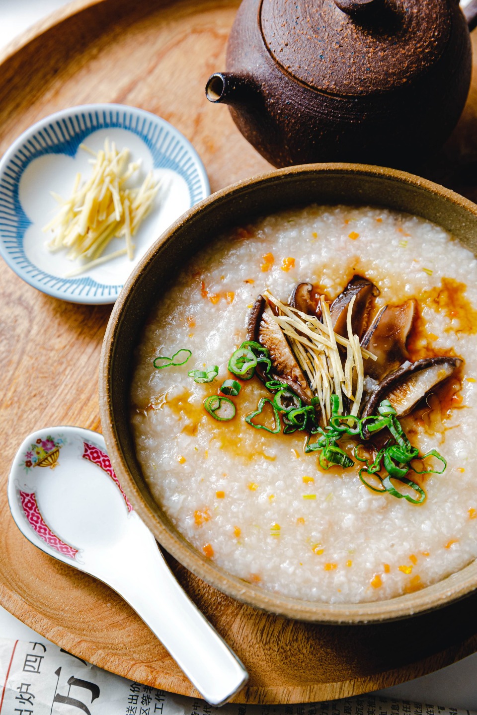 Unser einfaches Congee