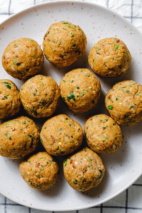 Vegane Bohnen-Meatballs