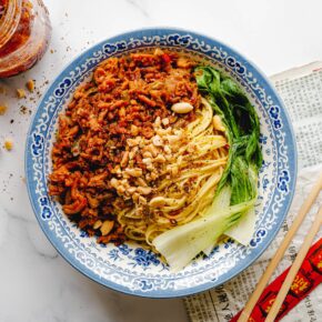 Vegane Dan Dan Nudeln – Szechuan Streetfood