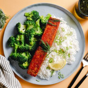 Veganer Lachs aus Tofu