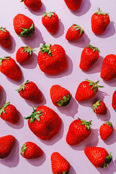 Erdbeeren Hard Light Fotografie