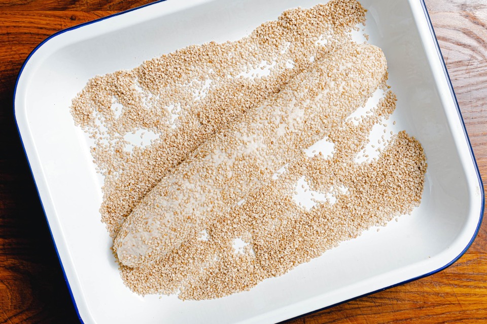 Vegane Hoagie Rolls - softes Sandwichbrot mit Sesam