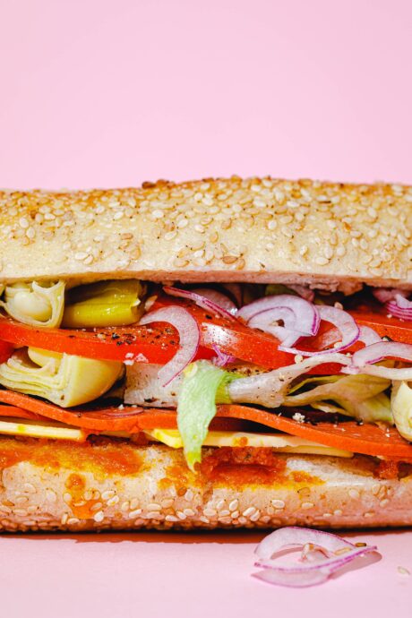 Veganes Sandwich – Hoagie Roll