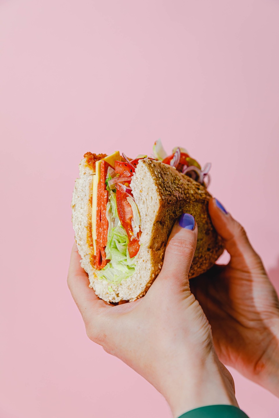 Veganes Sandwich – Hoagie Roll