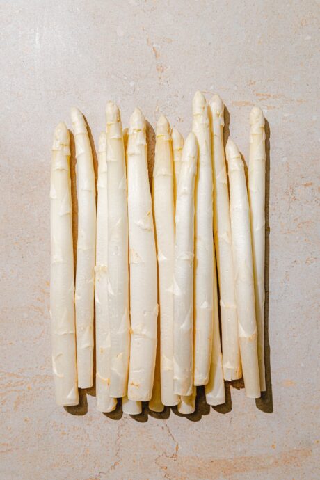 Weißer Spargel