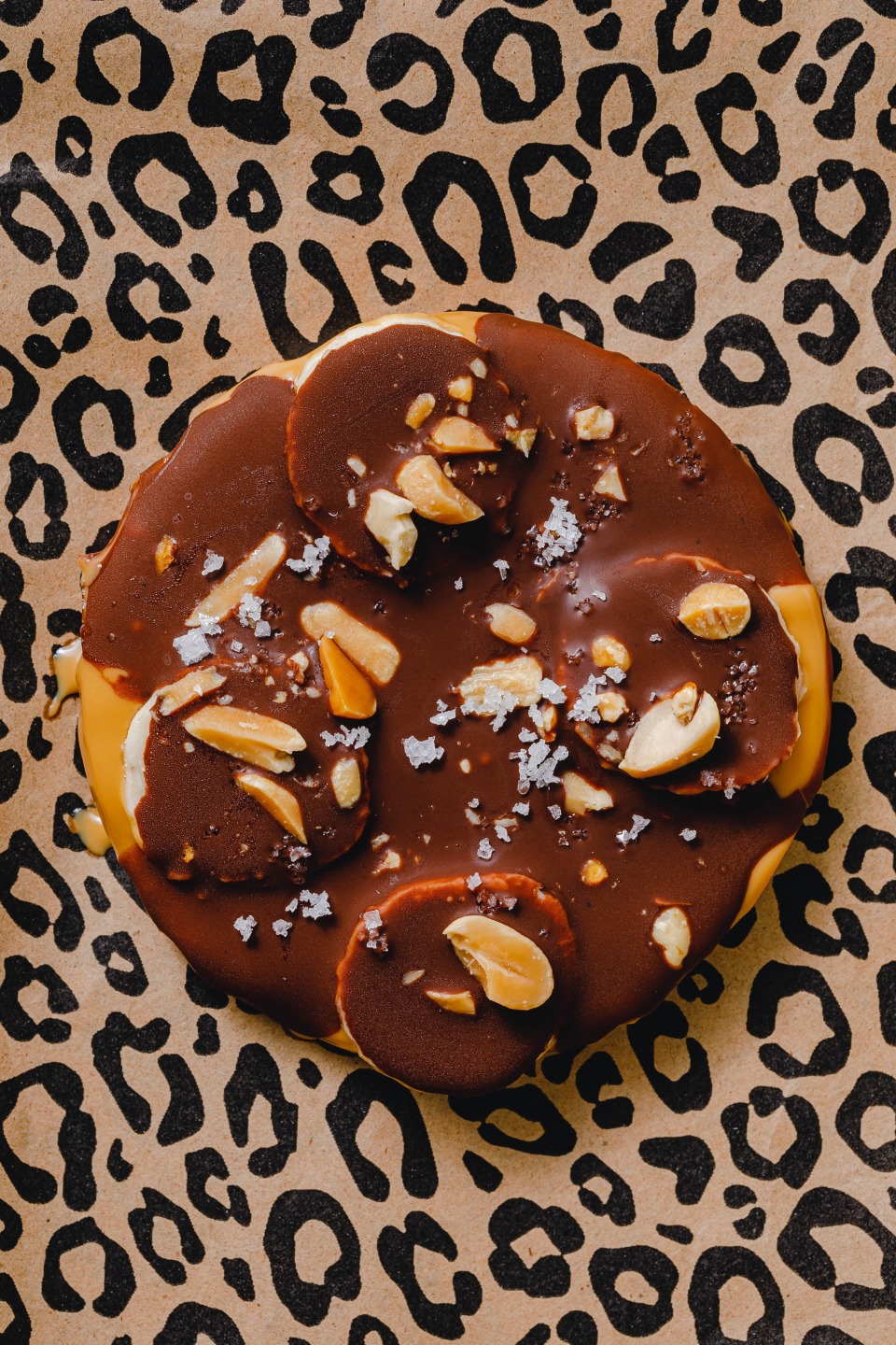 Vegane Snickers-Reiswaffeln