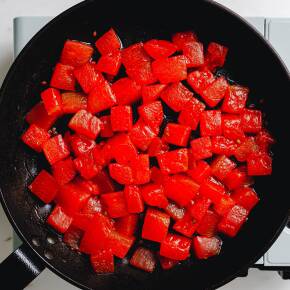 Veganer Wassermelonen-Thunfisch
