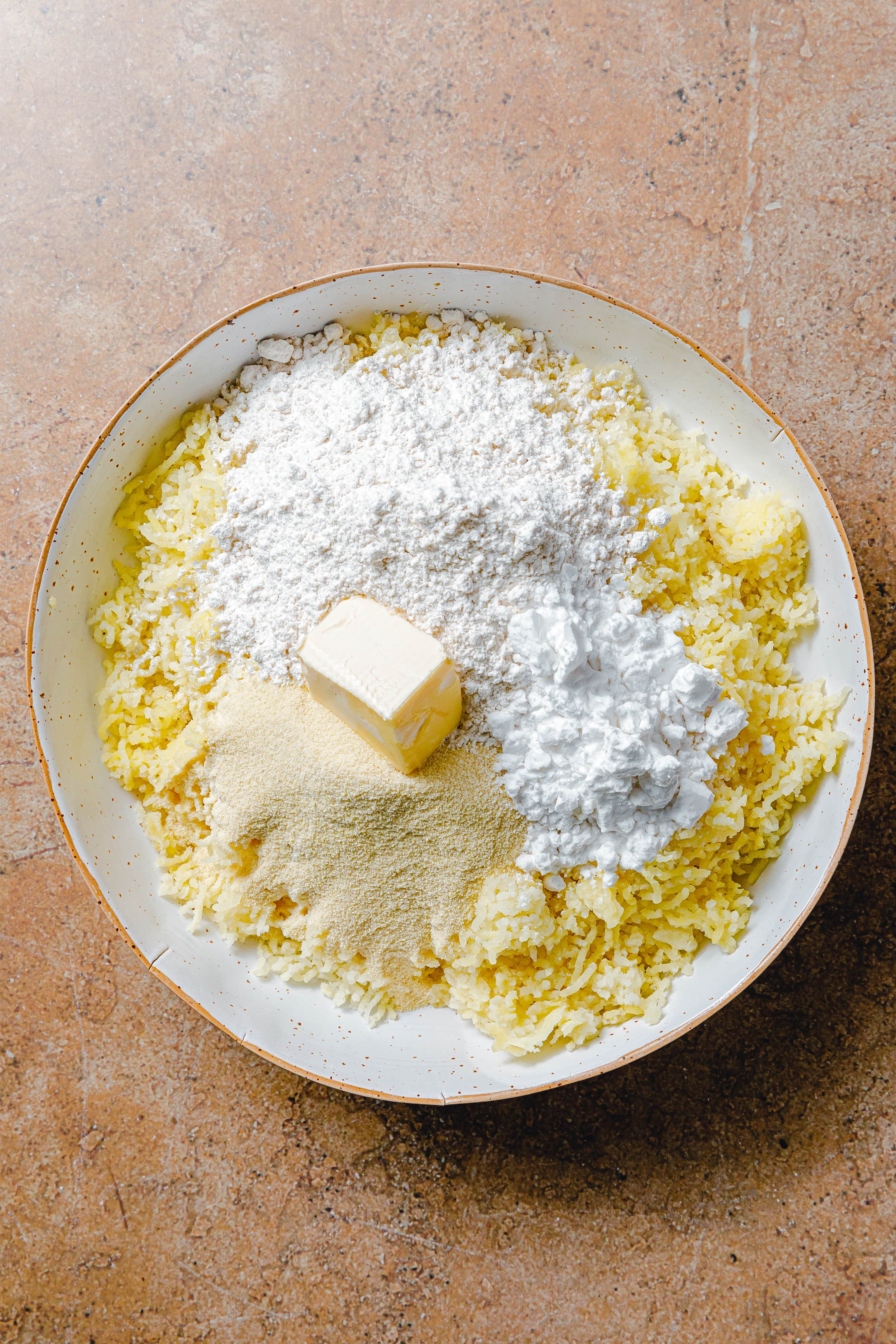 Veganer Kartoffelteig