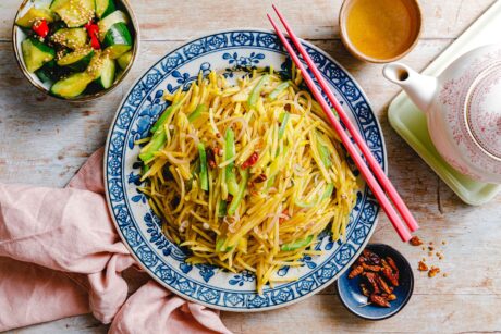 Chinesisches Kartoffel-Stir-Fry