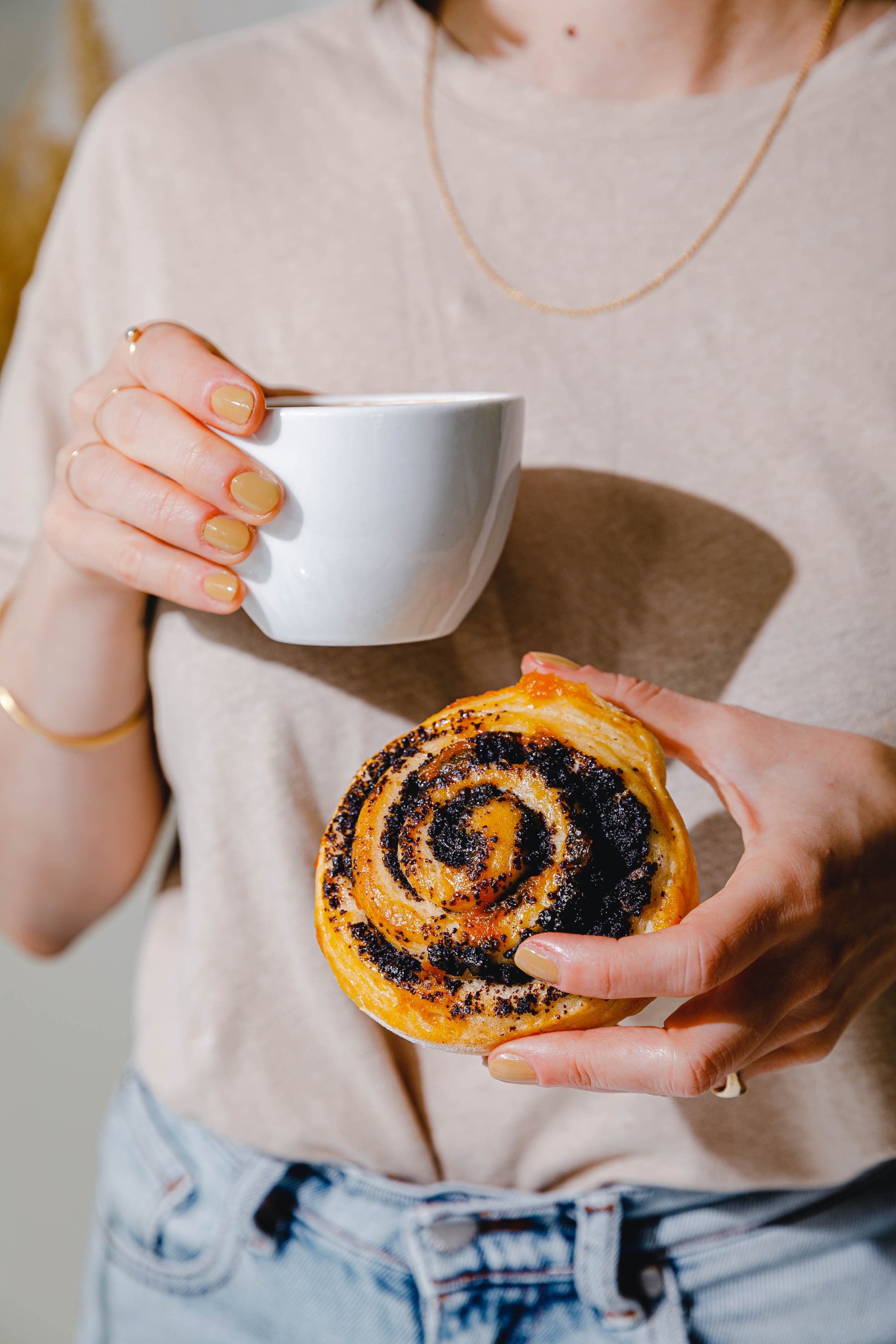 Vegane Mohnschnecken