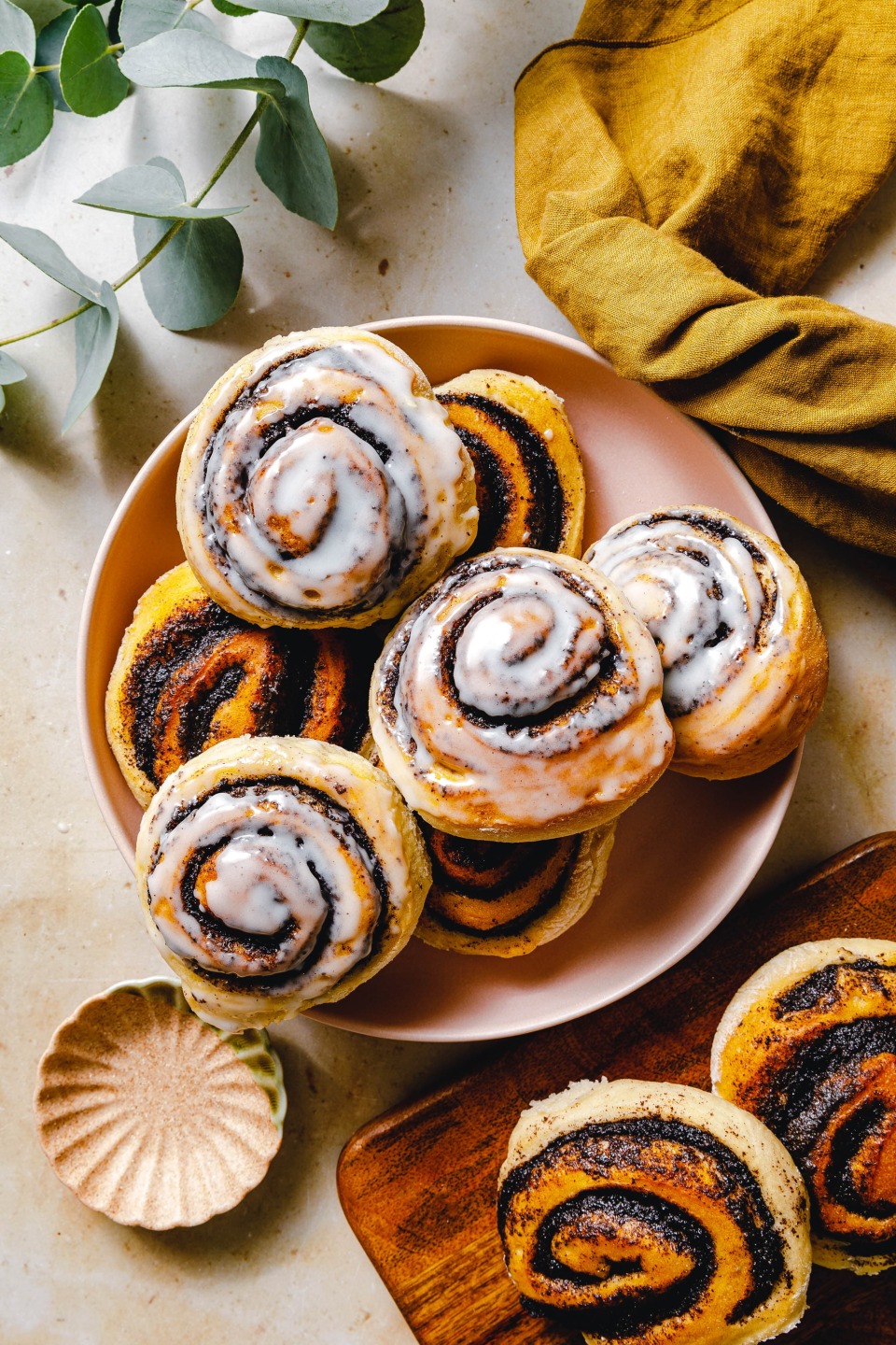 Vegane Mohnschnecken