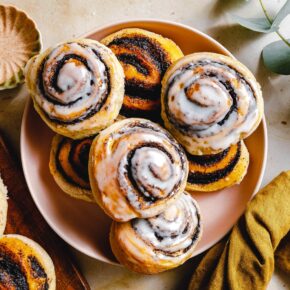 Vegane Mohnschnecken