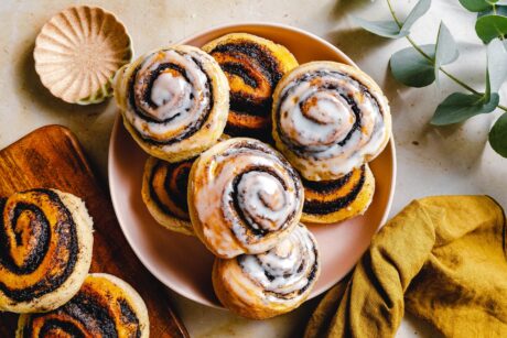 Vegane Mohnschnecken