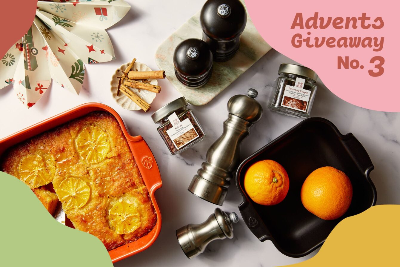 GIVEAWAY! Mühlen, Backformen und Gewürze von Peugeot