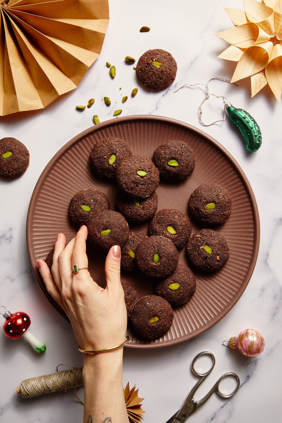 Vegane Mini-Chai-Lebkuchen