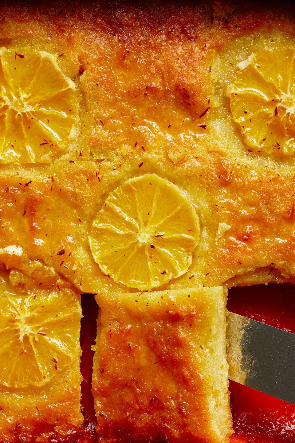 Veganer Orangen-Filo-Kuchen – Portokalopita