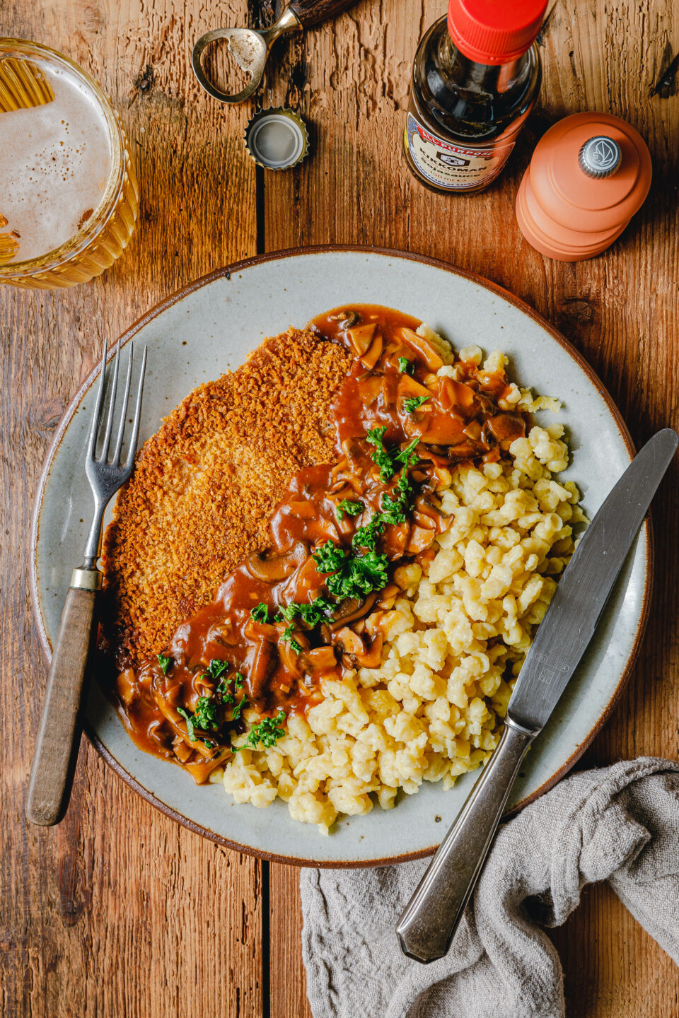 Vegane Jägersauce