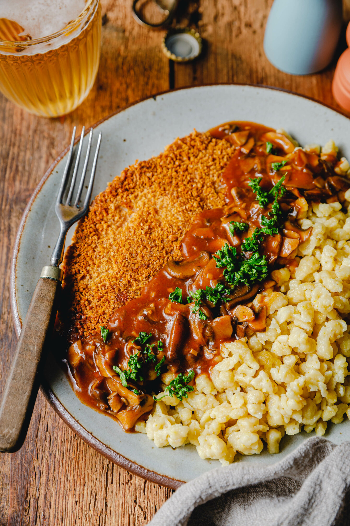 Vegane Jägersauce