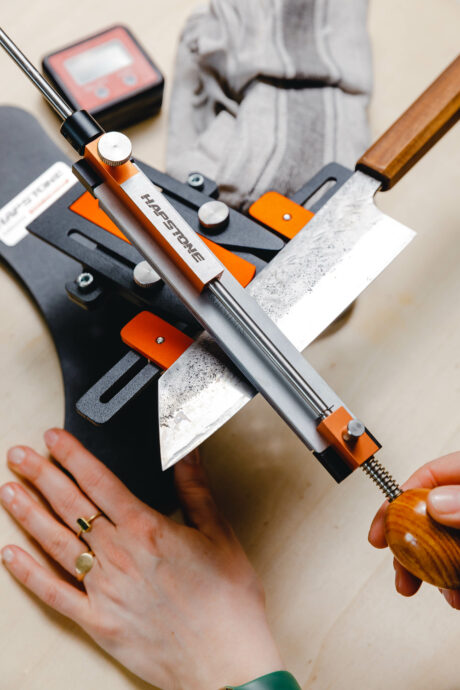 Geführtes System zum Messer schleifen - HAPSTONE V8