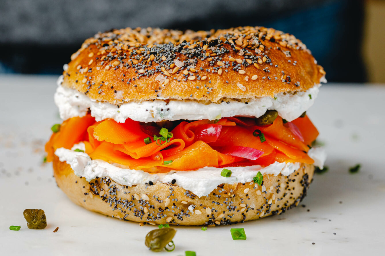 Schneller Karottenlachs … oder auch veganer Räucherlachs