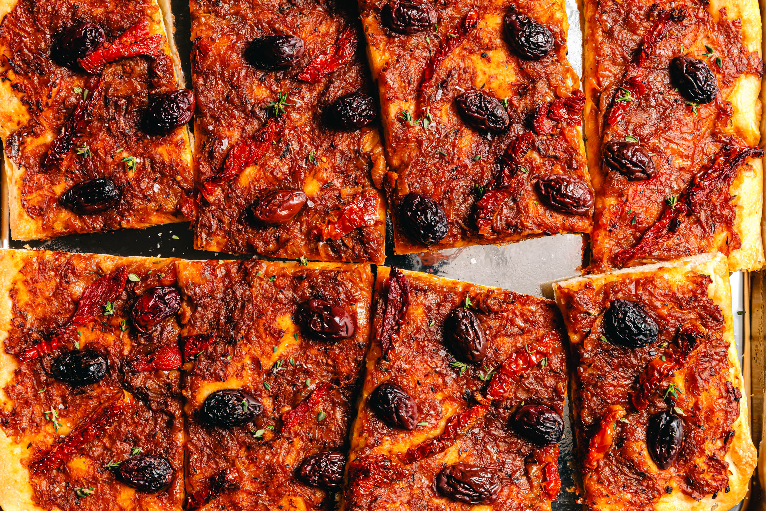 Vegane Pissaladière