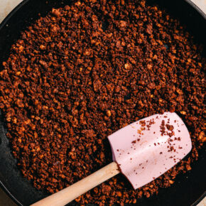 Veganes Tofu-Hackfleisch